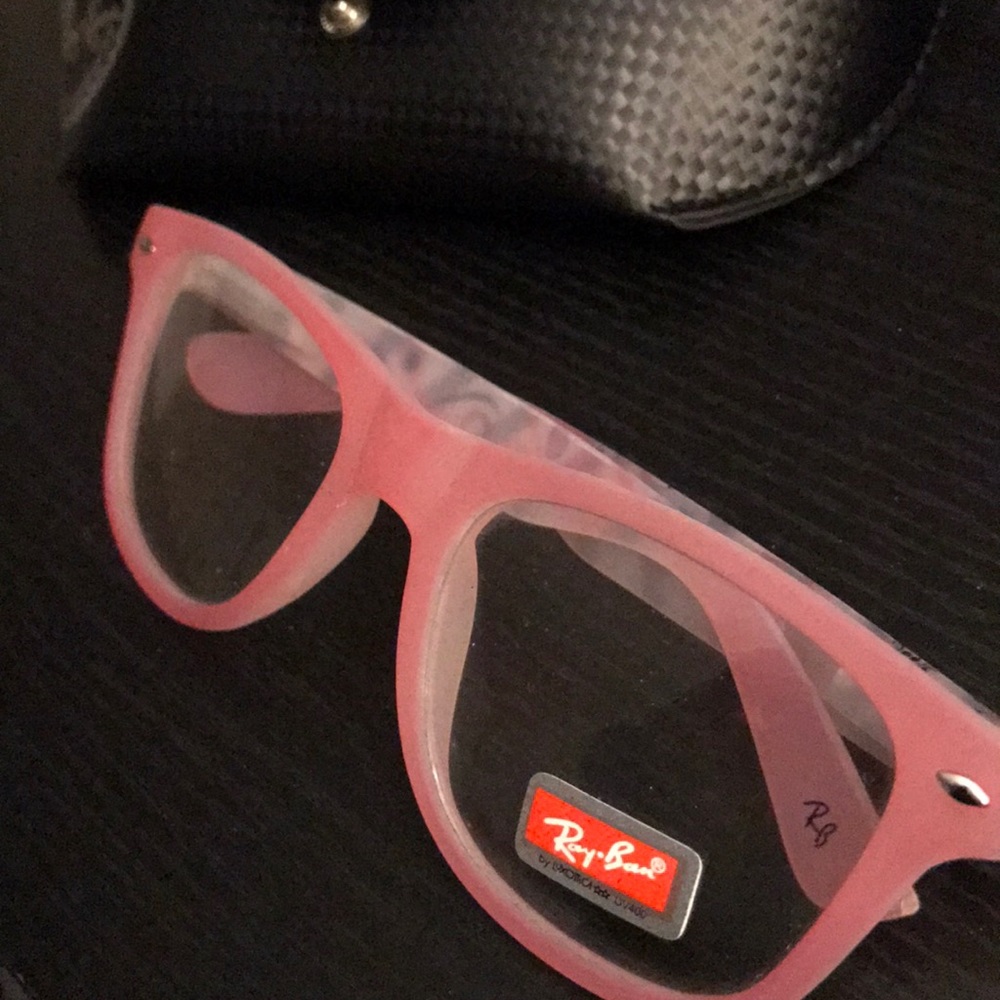 Ray ban clear lense sunglasses womens 55mm glasses